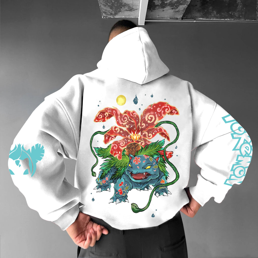 PKM-Unisex Anime Graphic Streetwear Vintage Hoodie