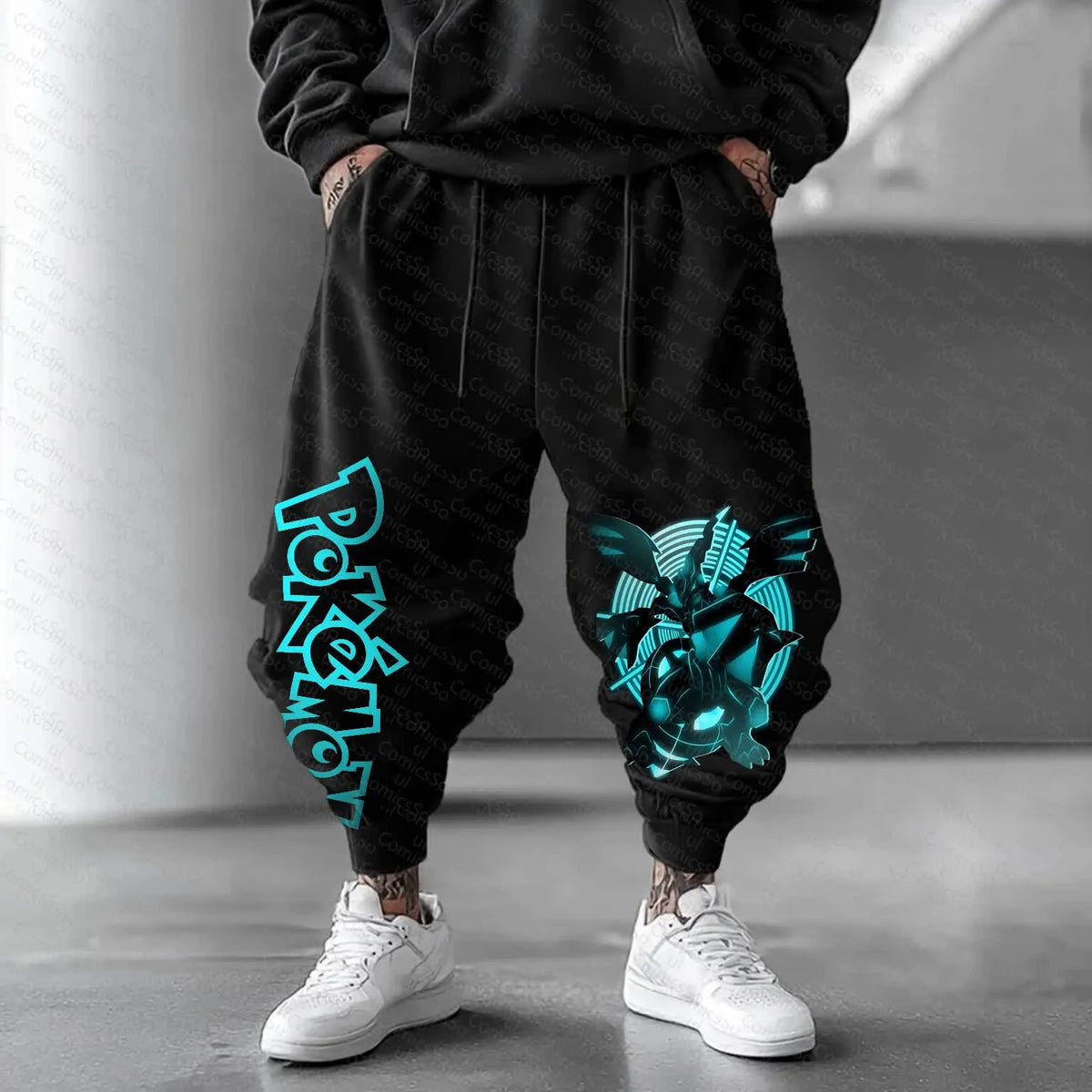 PKM-Unisex Casual Anime Streetwear Pants