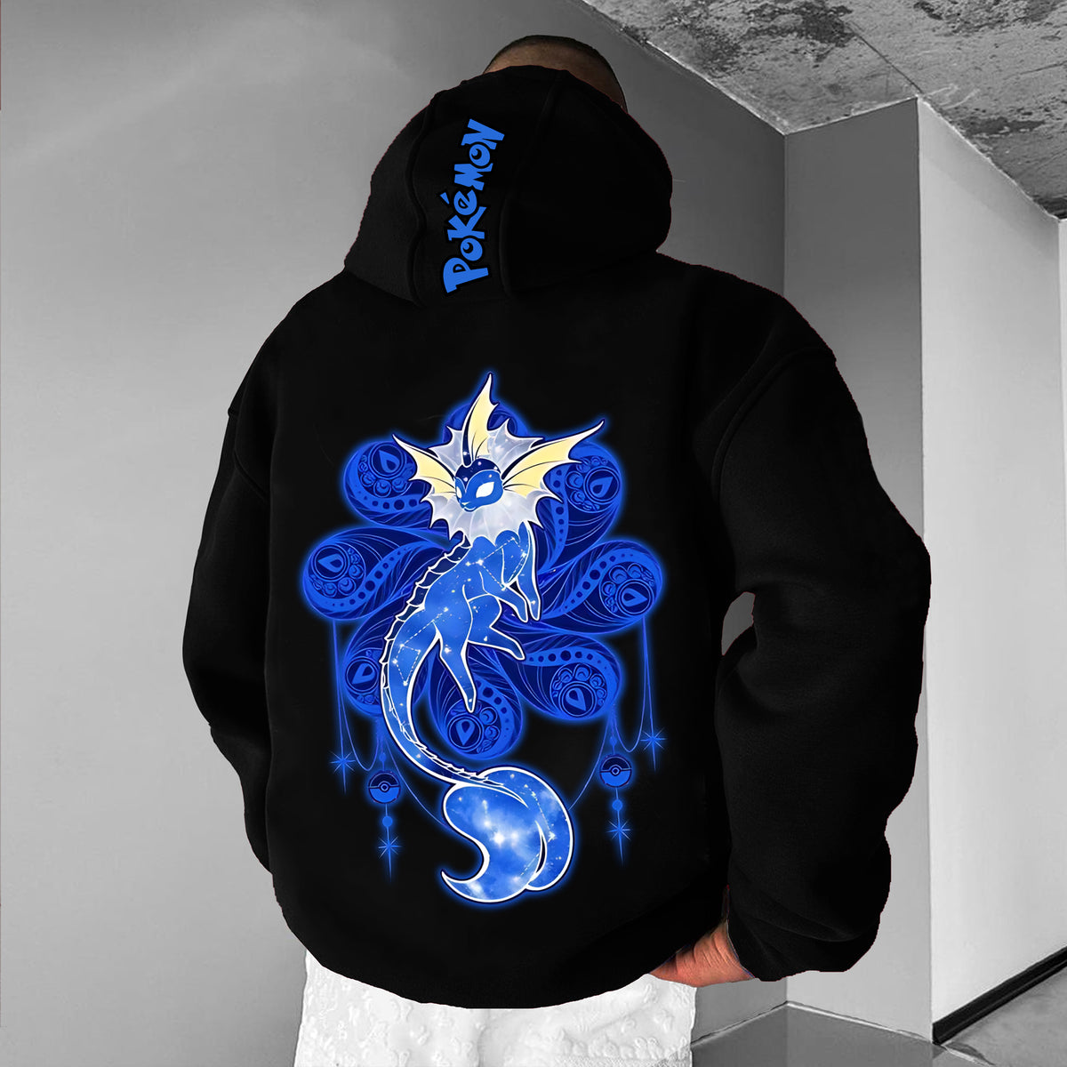 PKM-Unisex Anime Graphic Streetwear Vintage Hoodie