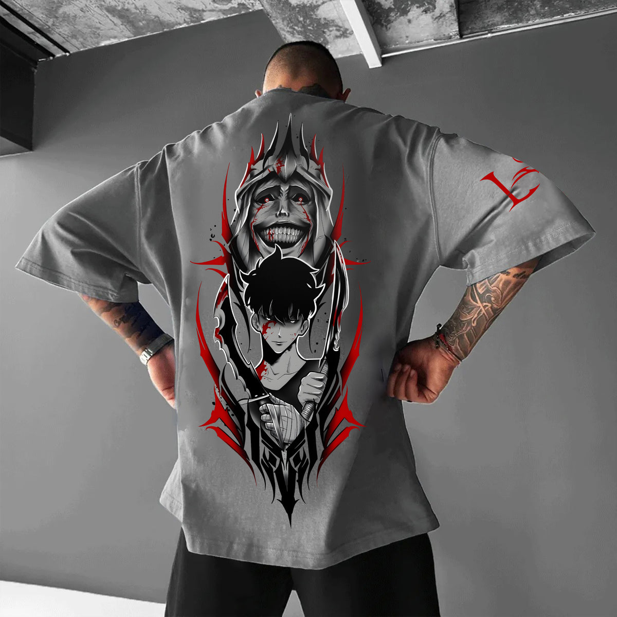 SL-Unisex Anime Inspired Vintage T-Shirt