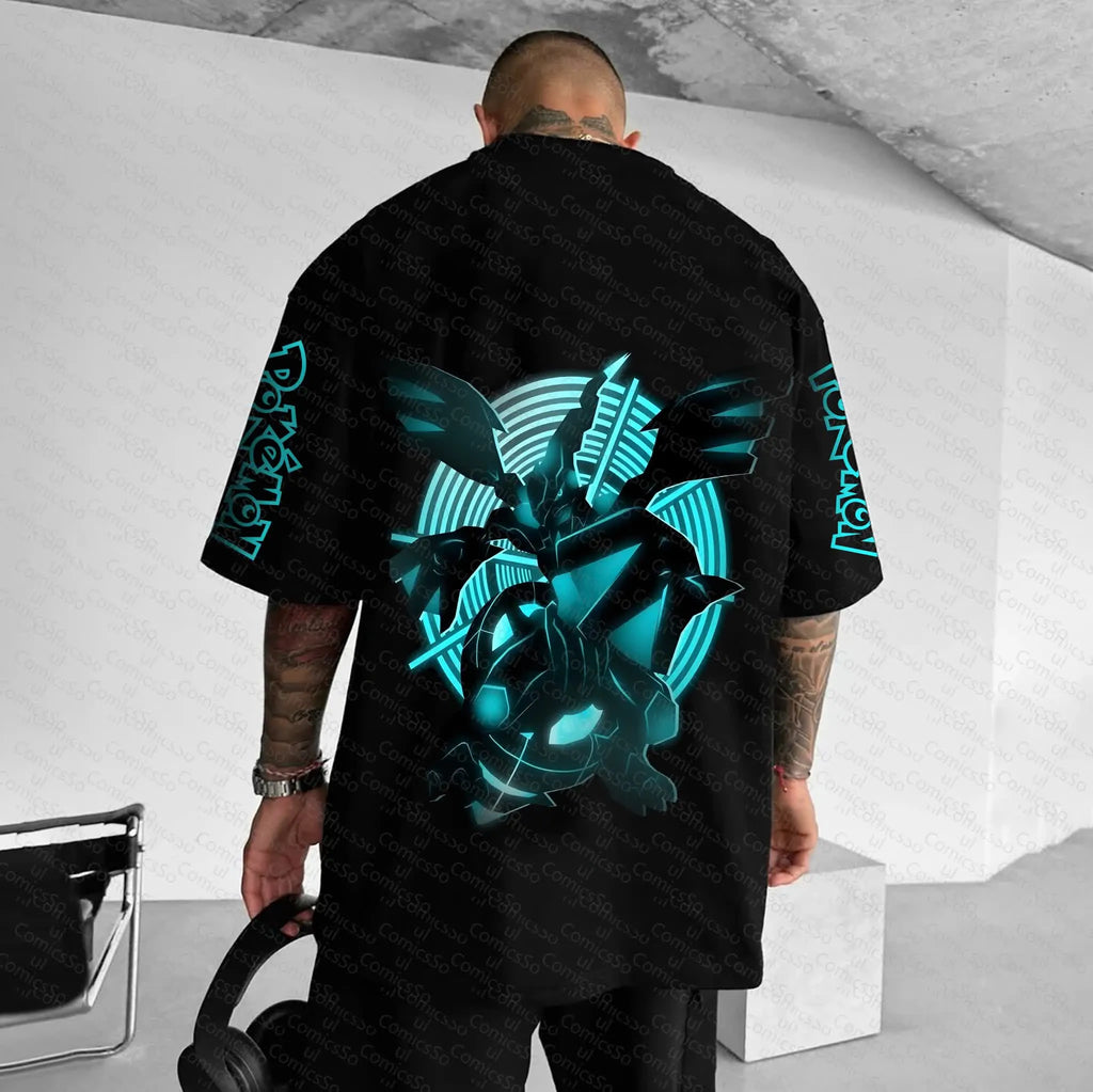 PKM-Unisex  "Pokemon" Anime Inspired Vintage T-Shirt
