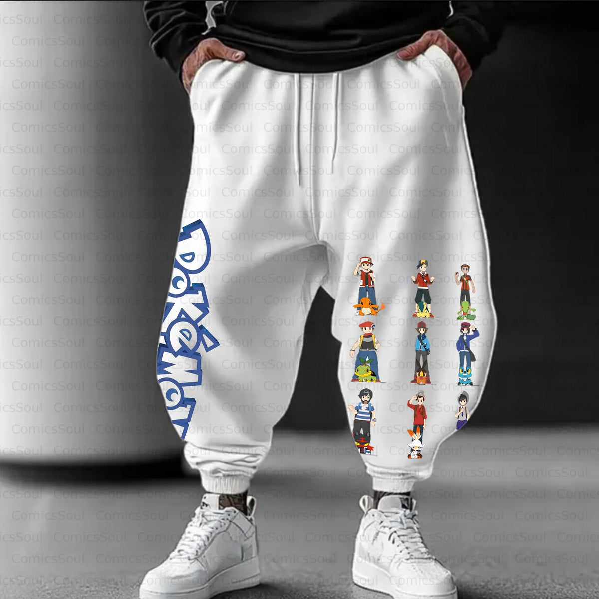 PKM-Unisex Casual Anime Streetwear Pant