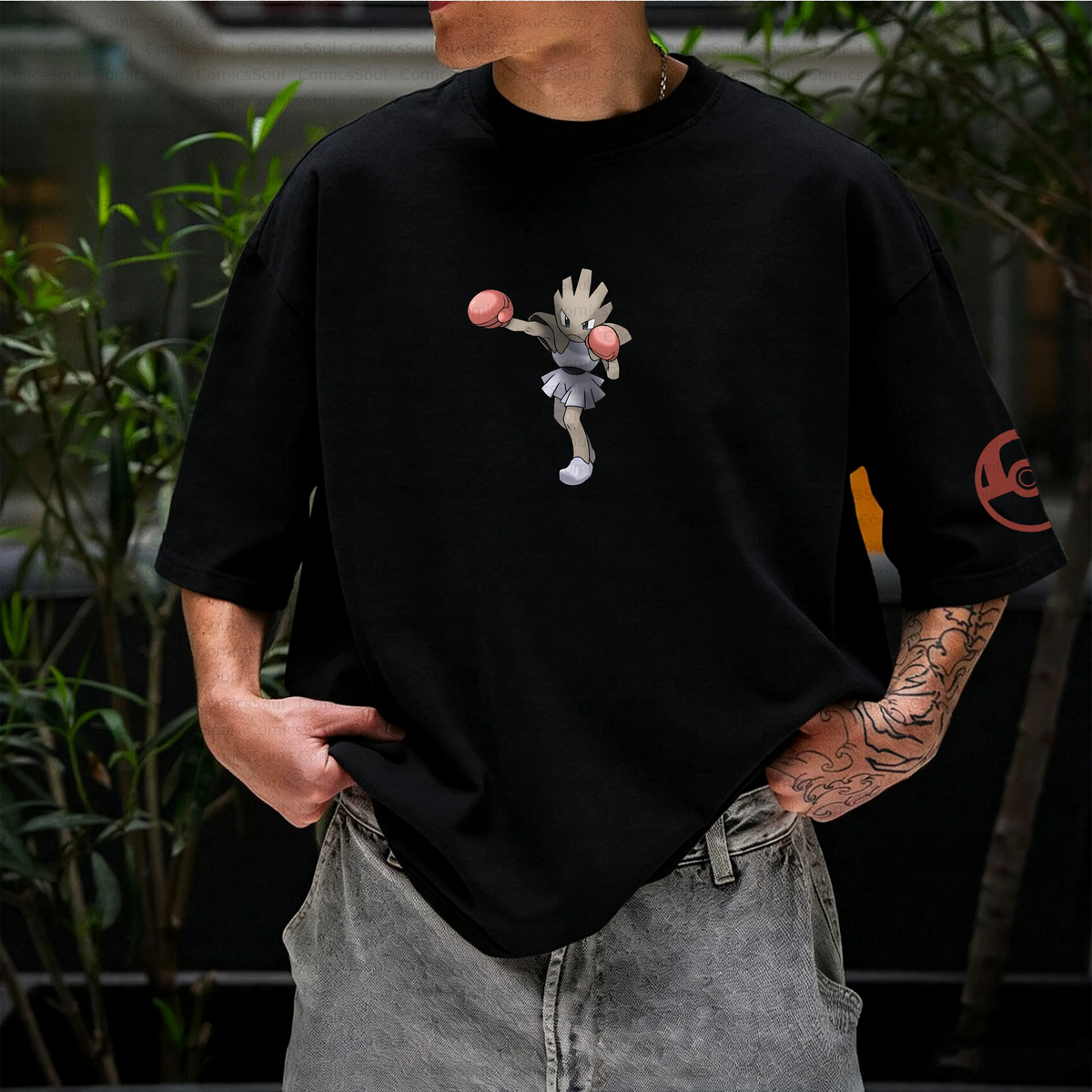 PKM-Unisex Anime Inspired Vintage T-Shirt