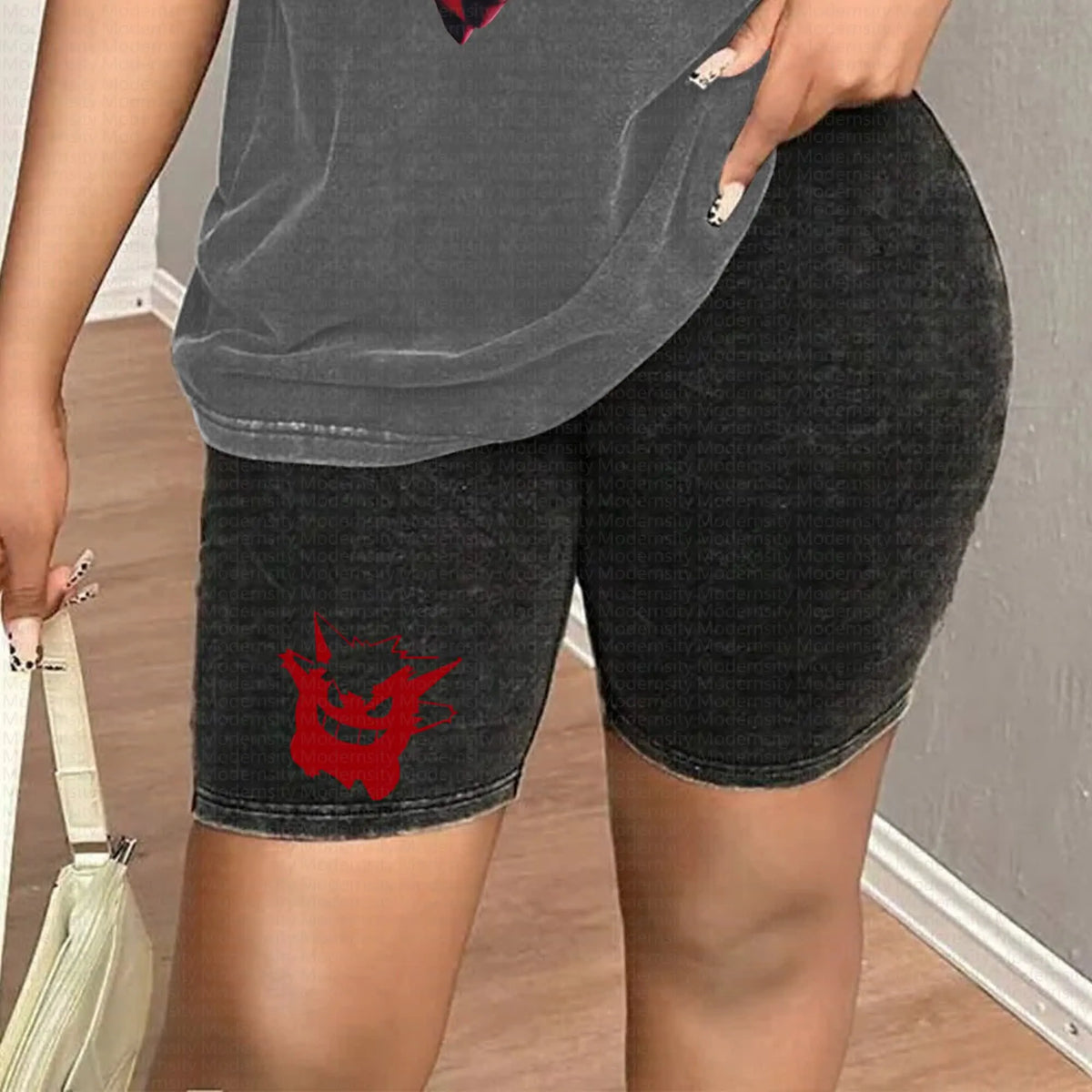 PKM-Anime High Quality Washed Shorts