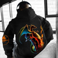 PKM-Unisex Anime Graphic Streetwear Vintage Hoodie