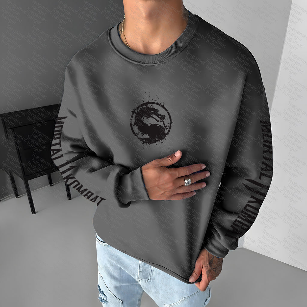 MK-Unisex Anime Graphic Inspired Vintage Sweatshirt