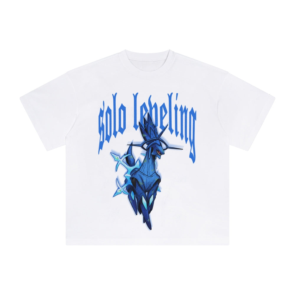 SL-Unisex Anime Inspired Washed  Vintage T-Shirt