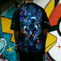 PKM-Unisex Anime Inspired Vintage T-Shirt