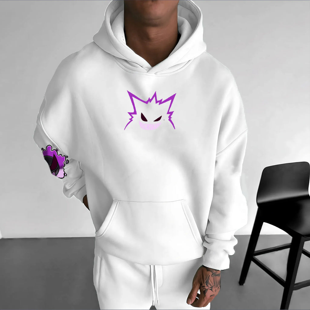PKM-Unisex Anime Graphic Streetwear Vintage Hoodie