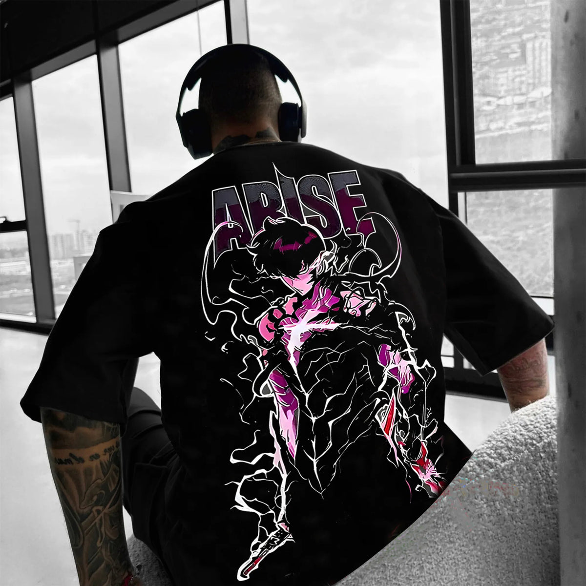 SL-Unisex Anime Inspired Vintage T-Shirt