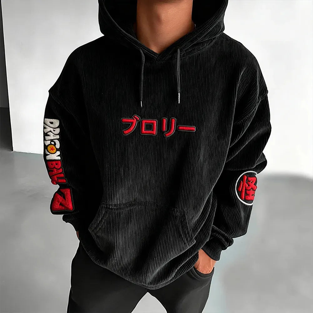 Dragon Ball Color Blocked Plush Hoodie