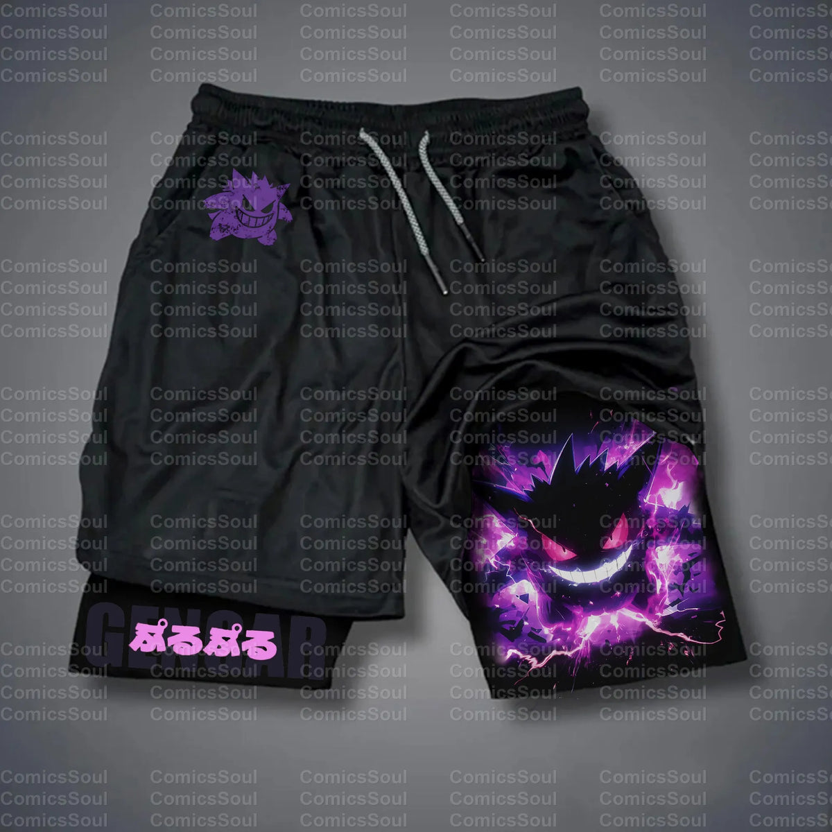 PKM-Unisex Casual Anime Streetwear Shorts