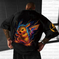 PKM-Unisex Anime Inspired Vintage T-Shirt