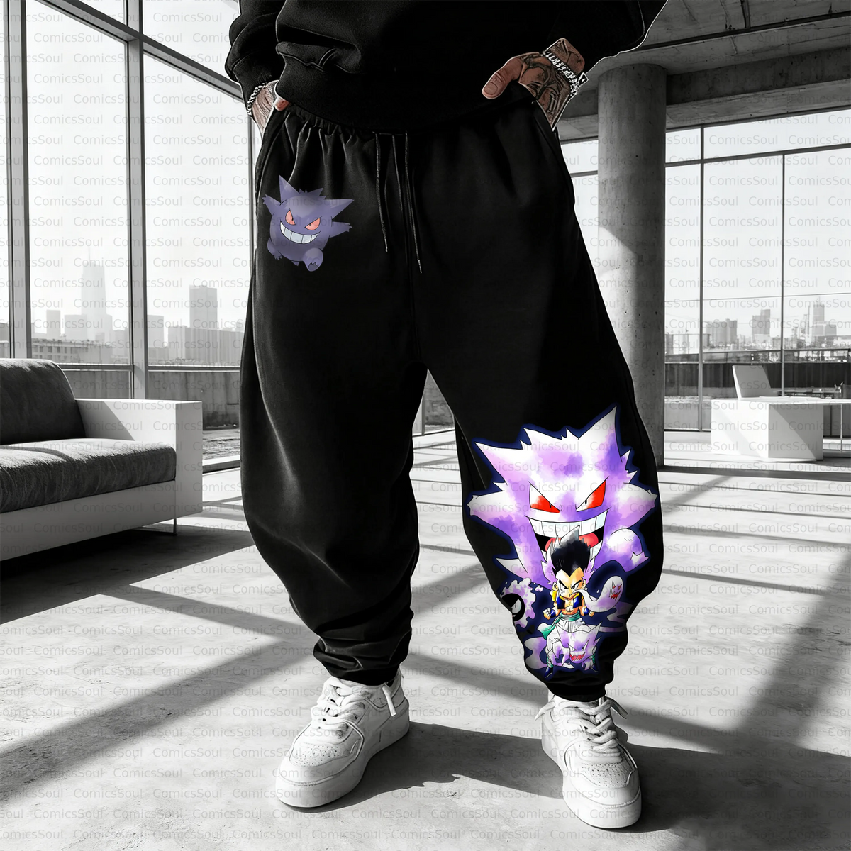 PKM-Unisex Casual Anime Streetwear Pant