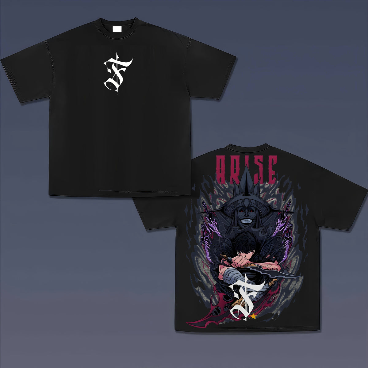 SL-Unisex Anime Inspired Vintage T-Shirt