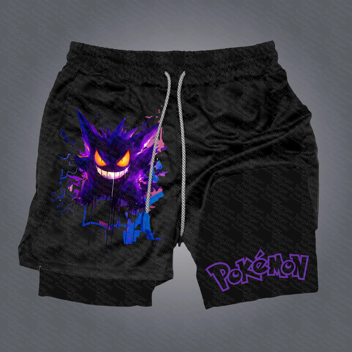 PKM-Unisex Casual Anime Streetwear Shorts