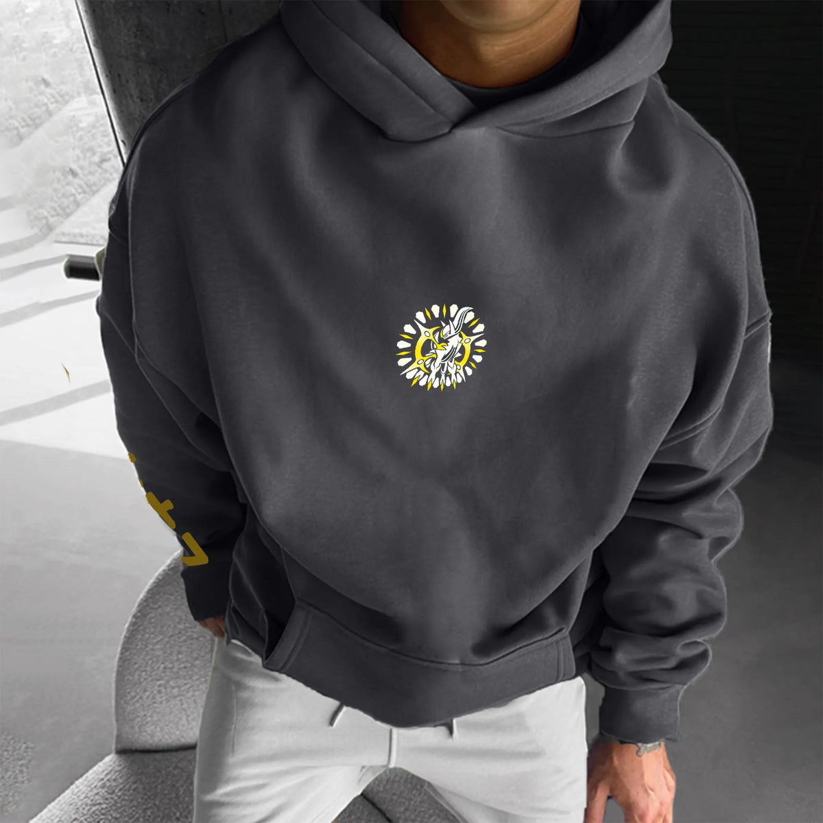 PKM-Unisex Anime Graphic Streetwear Vintage Hoodie