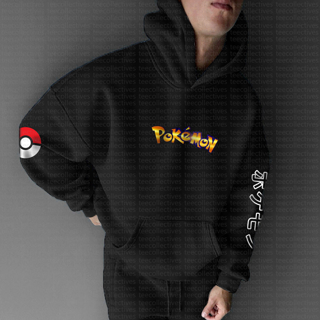 PKM-Unisex Anime Graphic Streetwear Vintage Hoodie