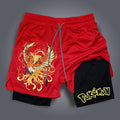 PKM-Unisex Casual Anime Streetwear Shorts