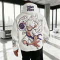 One Piece Color-blocked Plush Hoodie