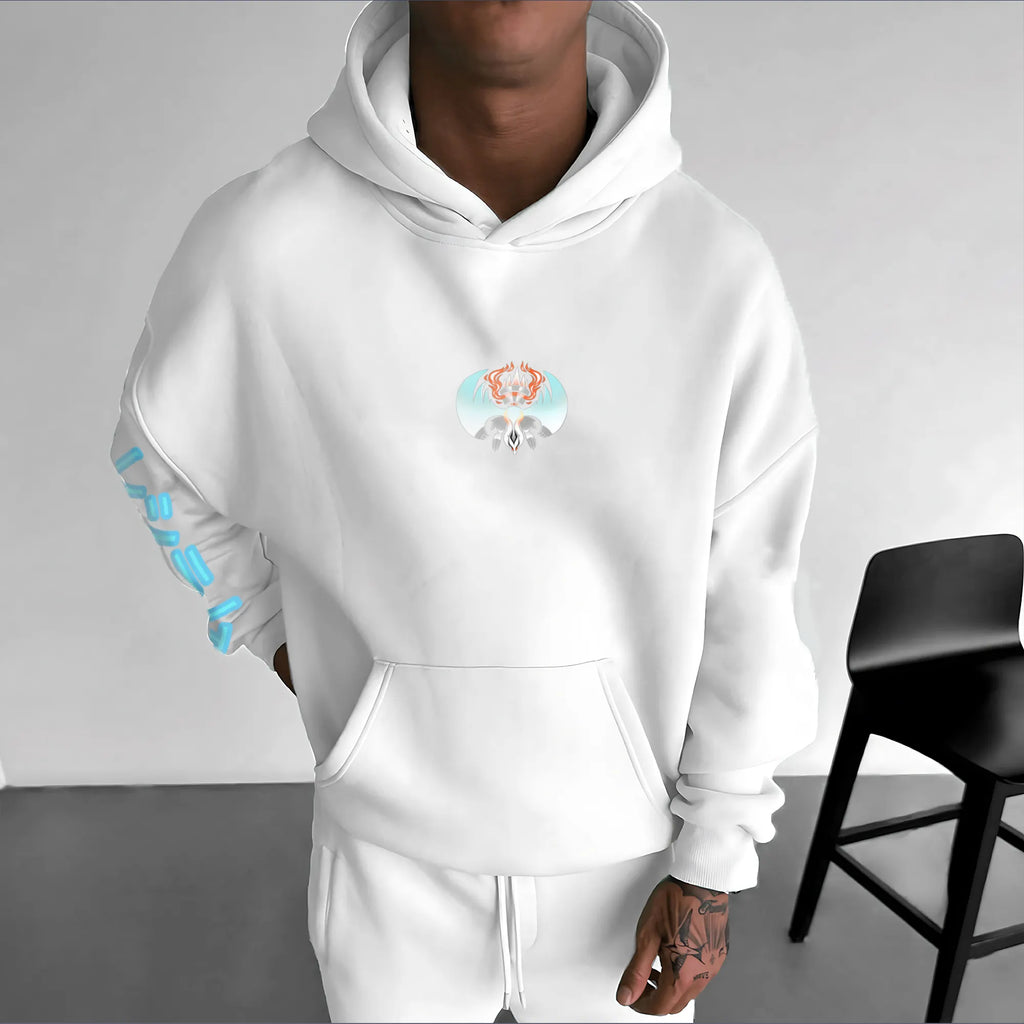 PKM-Unisex Anime Graphic Streetwear Vintage Hoodie