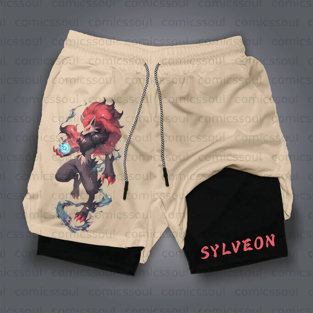 PKM-Unisex Casual Anime Streetwear Shorts