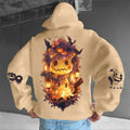 PKM-Unisex Halloween Anime Graphic Streetwear Vintage Hoodie
