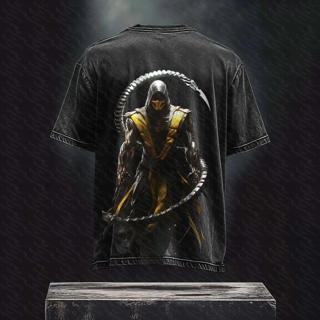 MK-Unisex  Inspired Vintage Washed T-Shirt