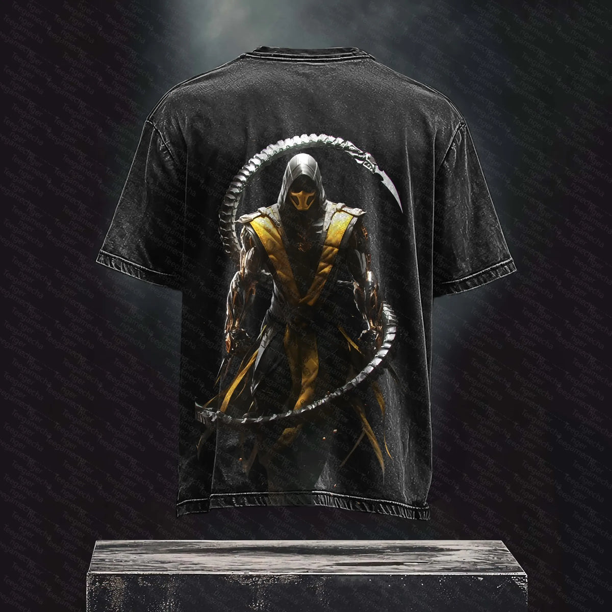 MK-Unisex  Inspired Vintage Washed T-Shirt