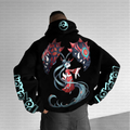 PKM-Unisex Anime Inspired Vintage Plush Hoodie