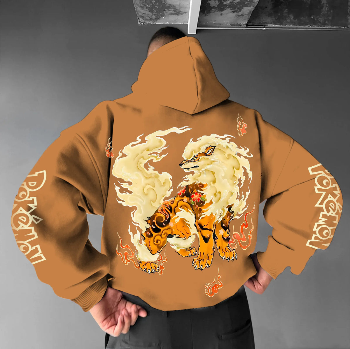PKM-Unisex Anime Graphic Streetwear Vintage Hoodie