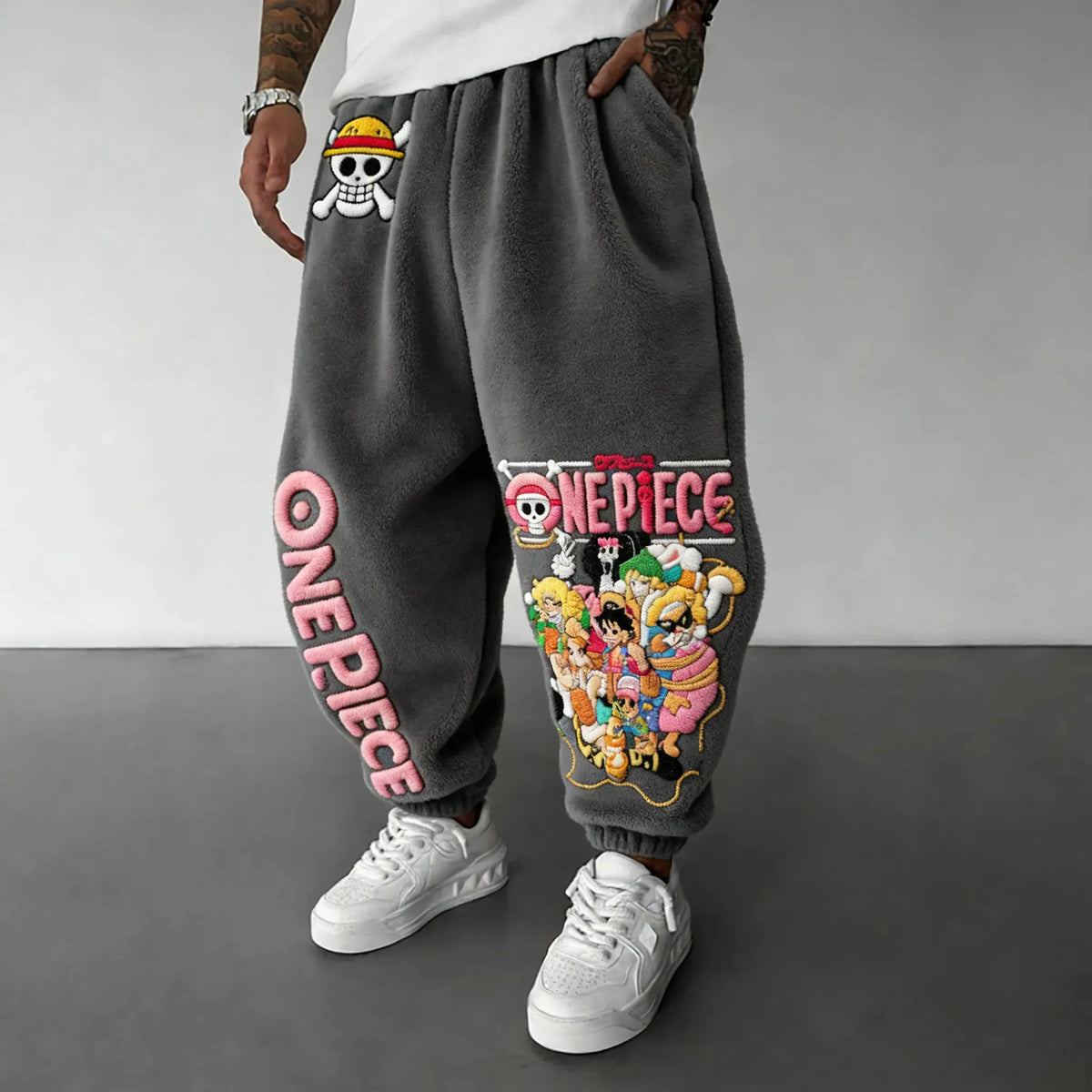 One Piece Plush Pants