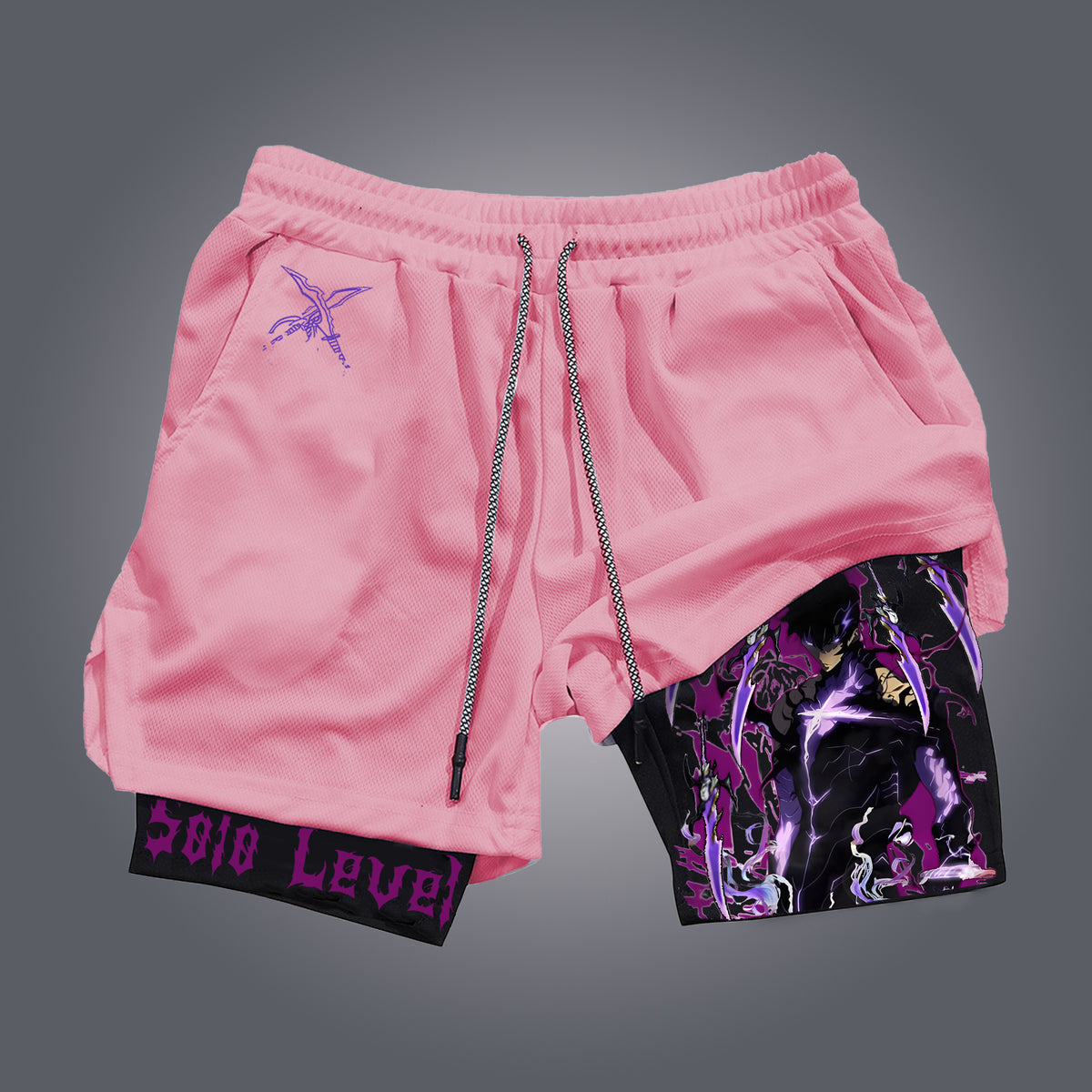 SL-Unisex  Casual Anime Streetwear Shorts
