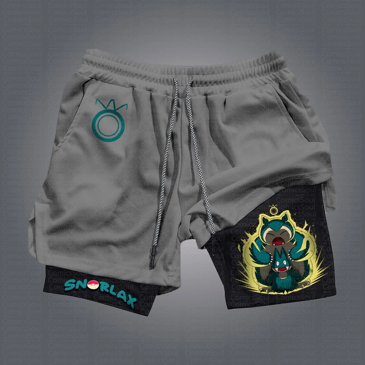 PKM-Unisex Casual Anime Streetwear Shorts
