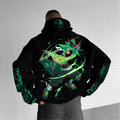 PKM-Unisex Anime Inspired Vintage Plush Hoodie