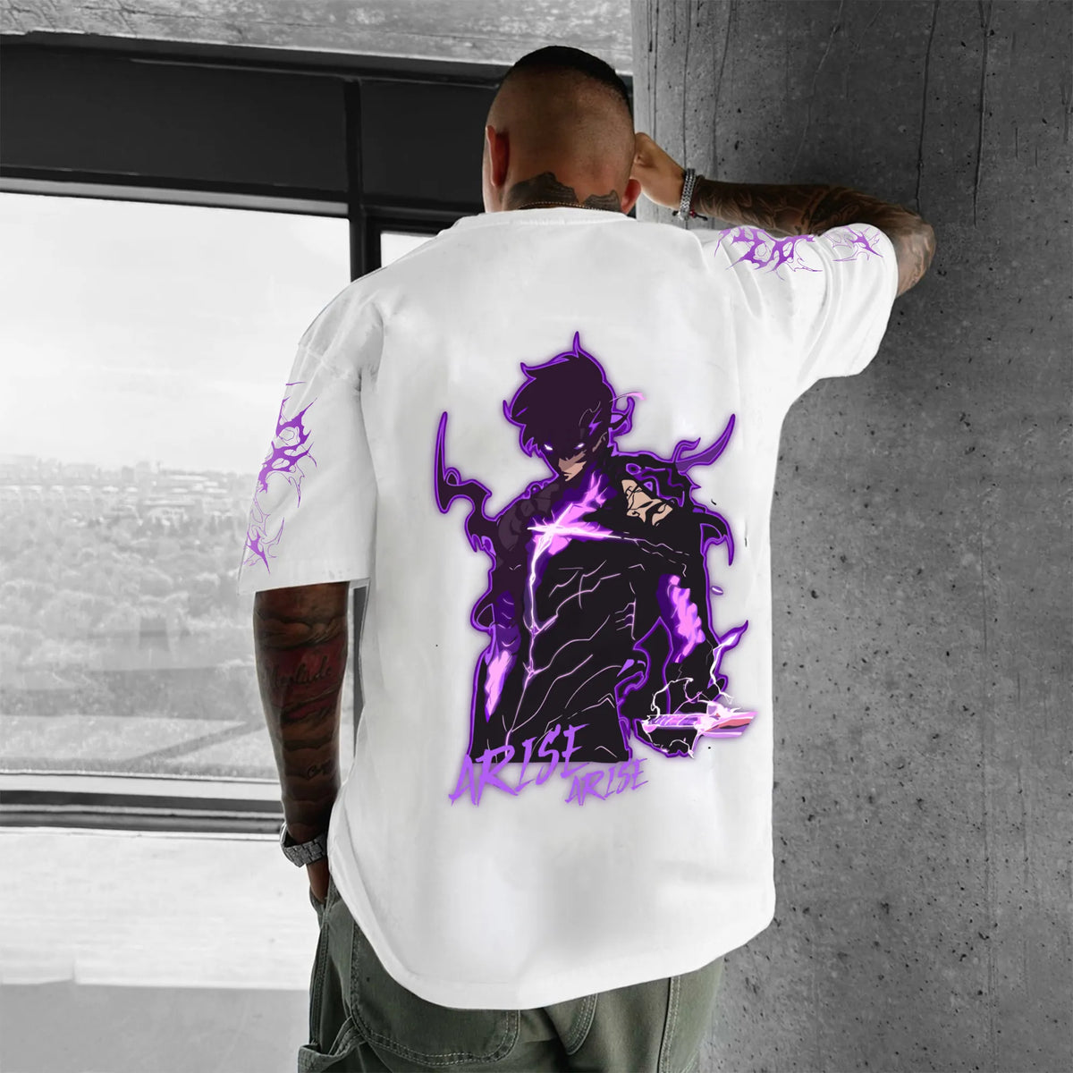 SL-Unisex Anime Inspired Vintage T-Shirt