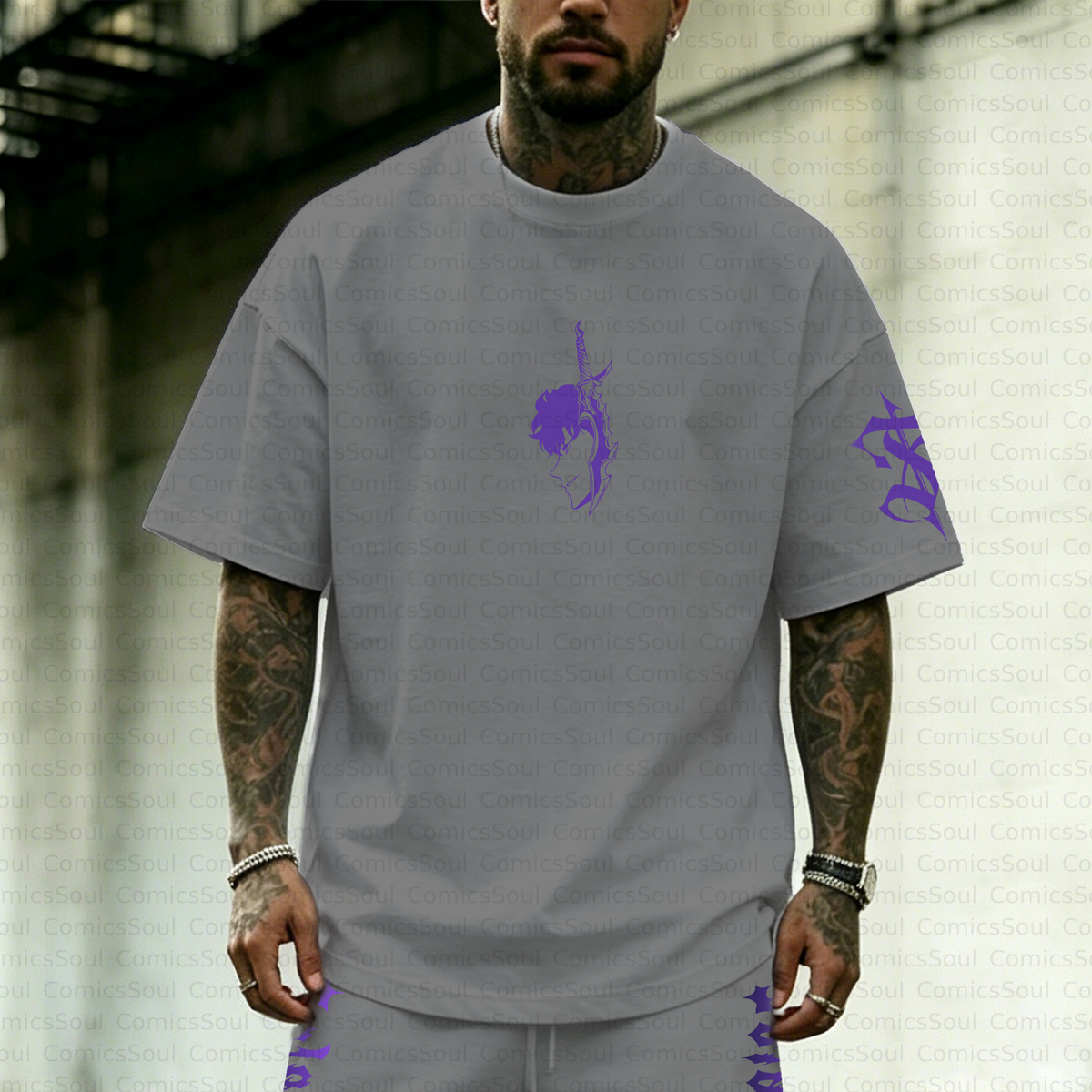 SL-Unisex Anime Inspired Vintage T-Shirt