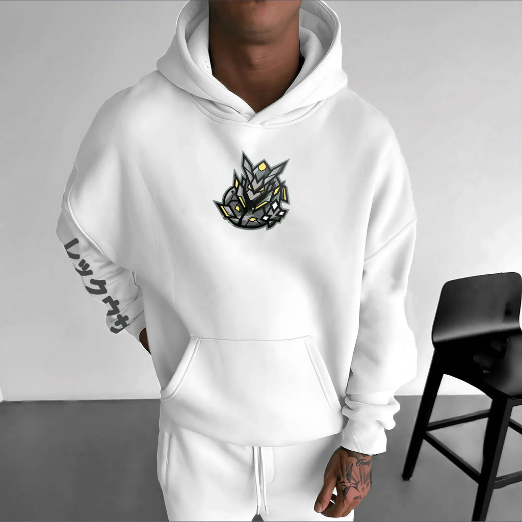 PKM-Unisex Anime Graphic Streetwear Vintage Hoodie