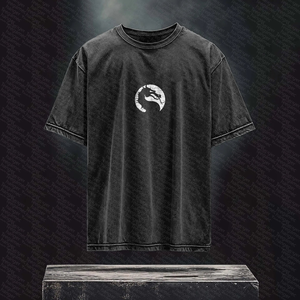 MK-Unisex  Inspired Vintage Washed T-Shirt