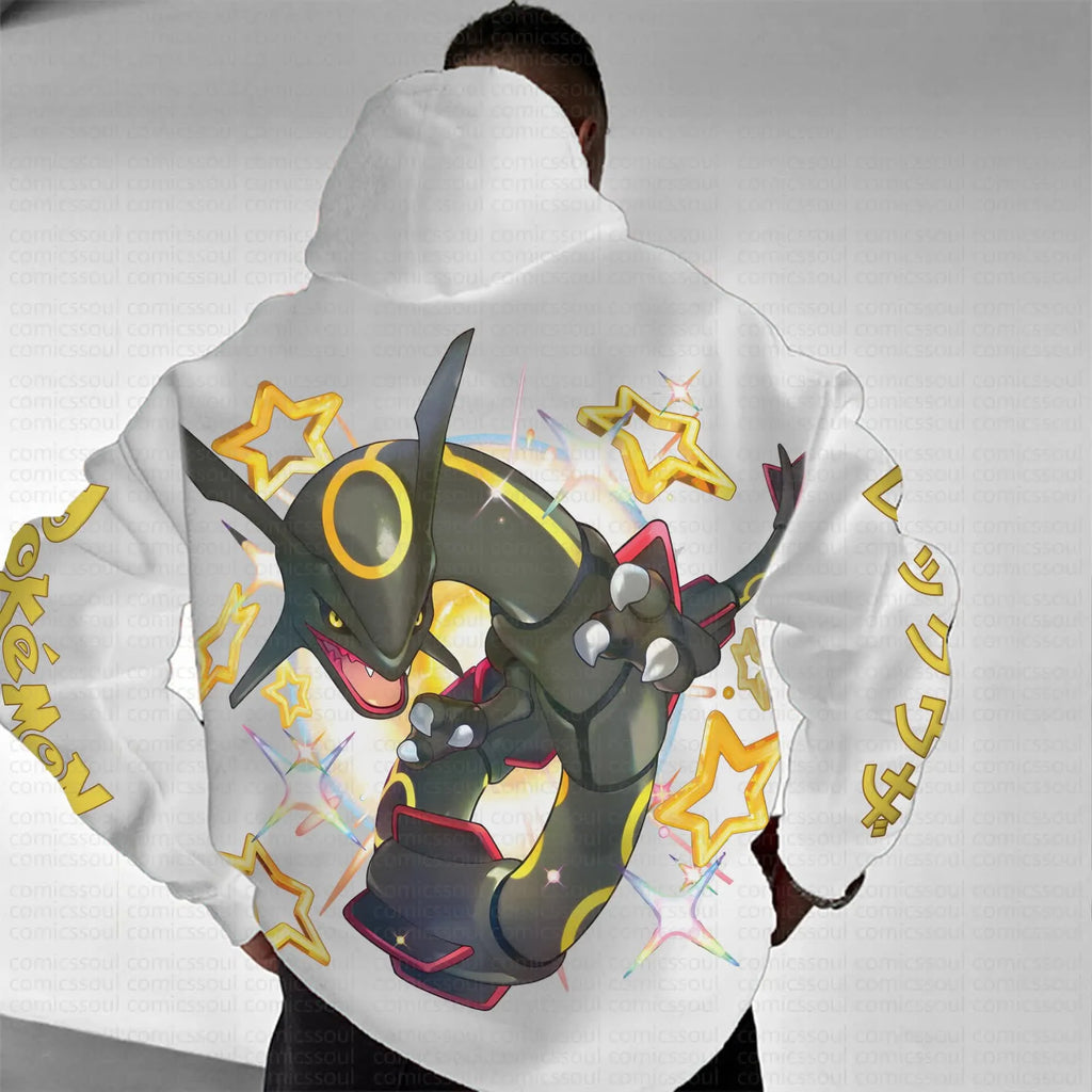 PKM-Unisex Anime Graphic Streetwear Vintage Hoodie