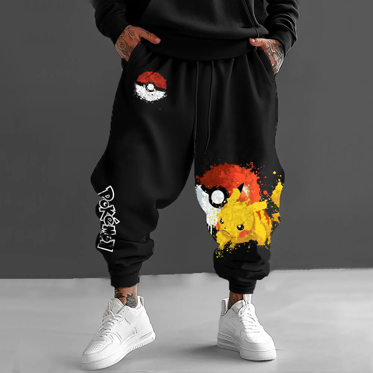 PKM-Unisex Casual Anime Streetwear Pants