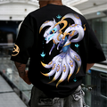 PKM-Unisex Anime Inspired Vintage T-Shirt