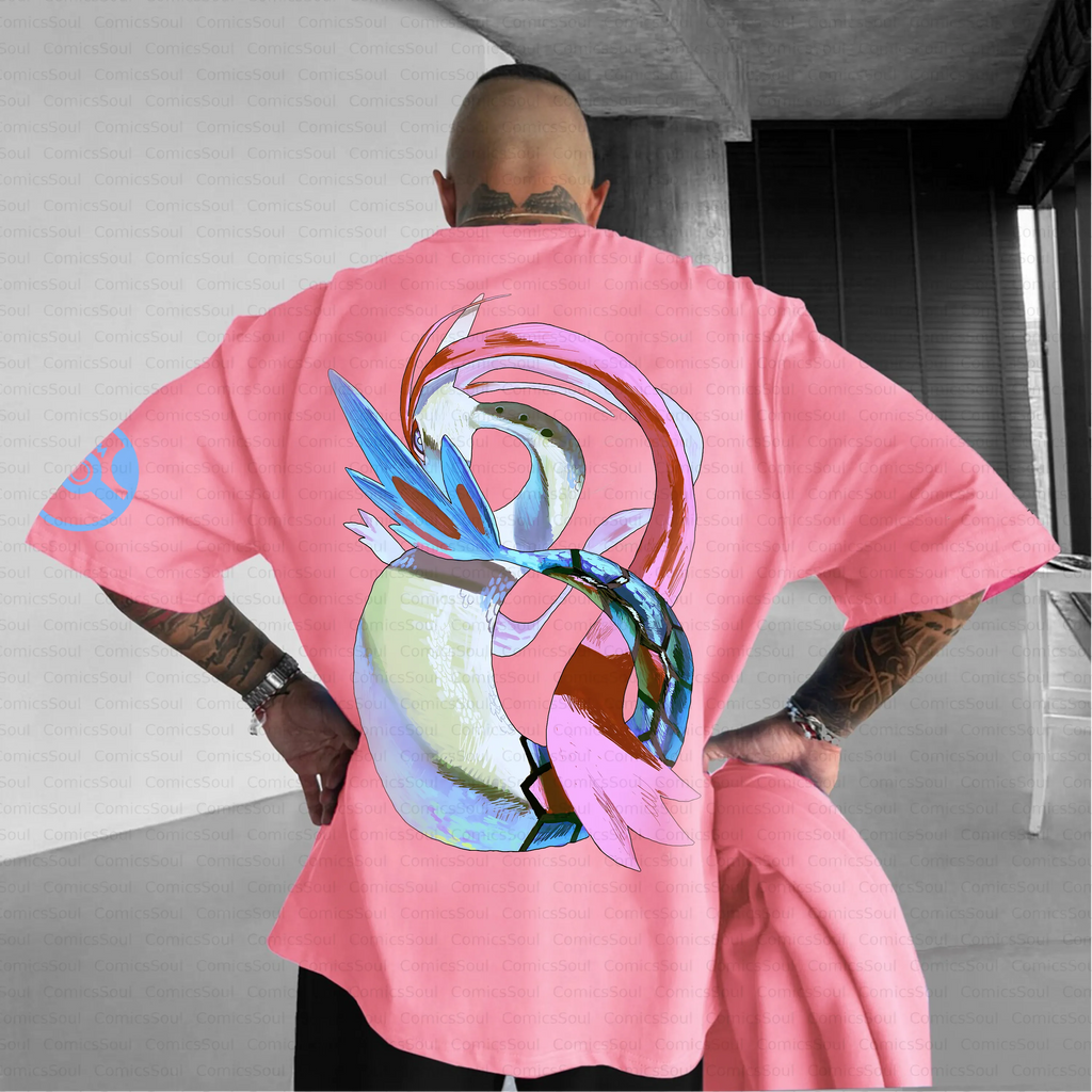 PKM-Unisex Anime Inspired Vintage T-Shirt