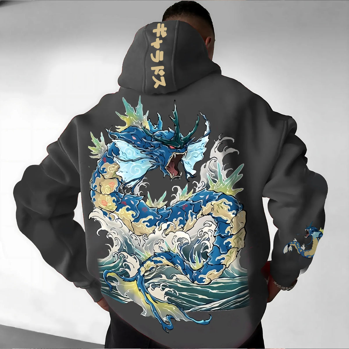 PKM-Unisex Anime Graphic Streetwear Vintage Hoodie
