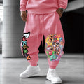 PKM-Unisex Anime Inspired Vintage Pants