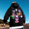 PKM-Unisex Anime Inspired Vintage Plush Hoodie