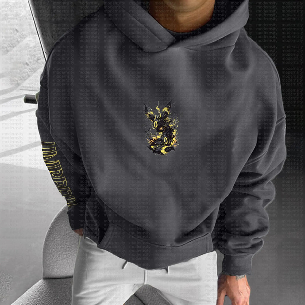 PKM-Unisex Anime Graphic Streetwear Vintage Hoodie