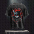 PKM-Unisex Anime Inspired Vintage Washed T-Shirt