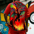 PKM-Unisex Anime Inspired Vintage T-Shirt