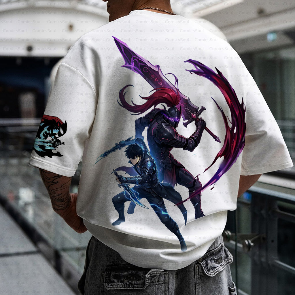 SL-Unisex Anime Inspired Vintage T-Shirt
